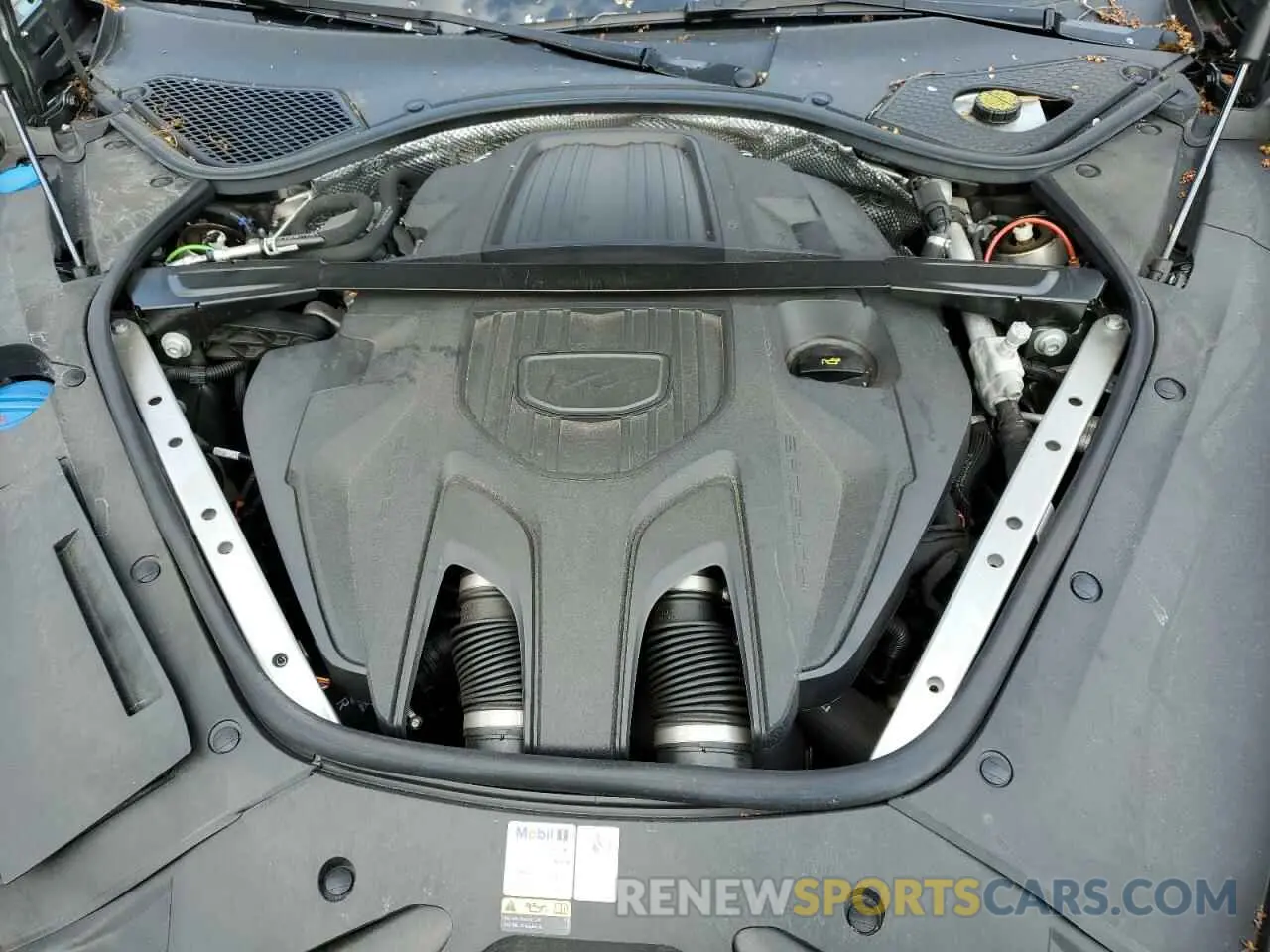 11 fotografías del automóvil dañado WP0AJ2A79NL100872 PORSCHE PANAMERA 2022