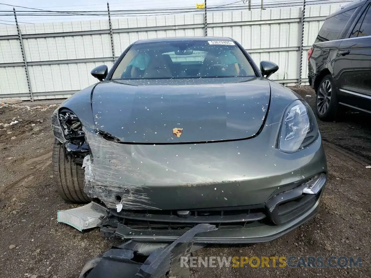 5 fotografías del automóvil dañado WP0AJ2A79NL100872 PORSCHE PANAMERA 2022