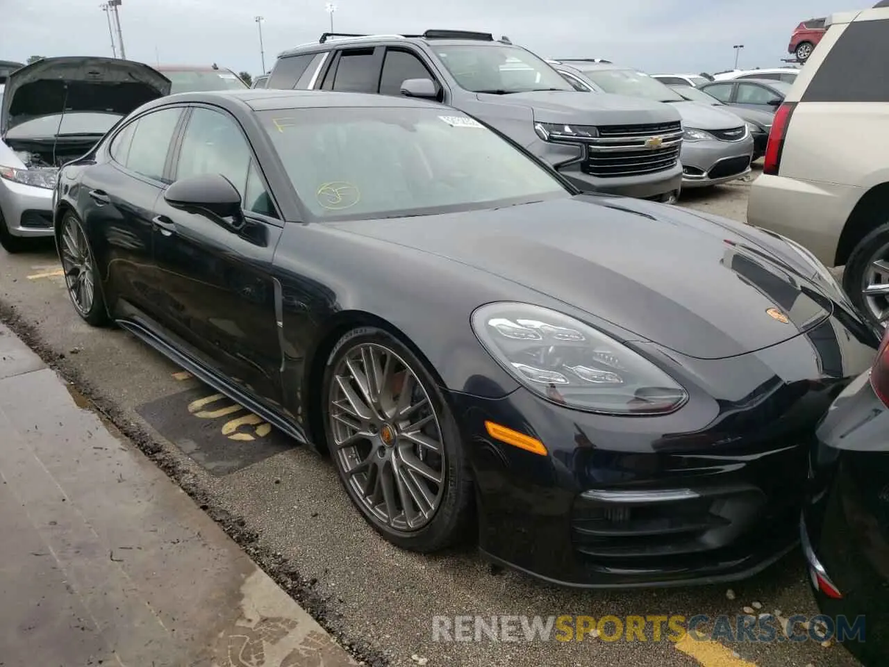 1 fotografías del automóvil dañado WP0AJ2A7XNL101674 PORSCHE PANAMERA 2022