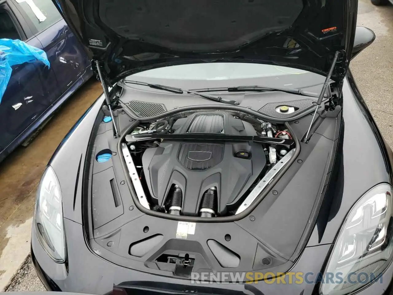 7 fotografías del automóvil dañado WP0AJ2A7XNL101674 PORSCHE PANAMERA 2022