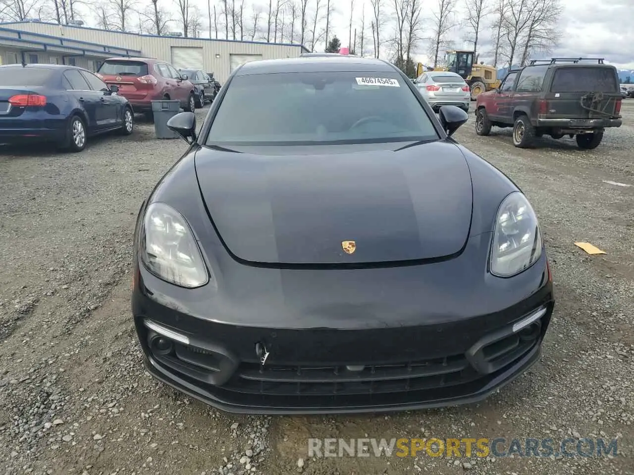 5 fotografías del automóvil dañado WP0AB2A70PL130052 PORSCHE PANAMERA 2023
