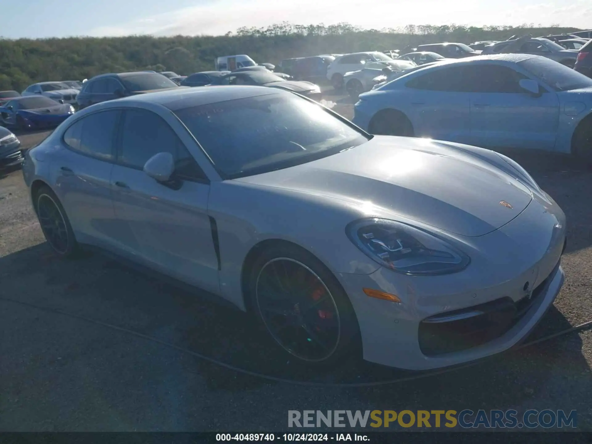 1 fotografías del automóvil dañado WP0AB2A70PL130276 PORSCHE PANAMERA 2023