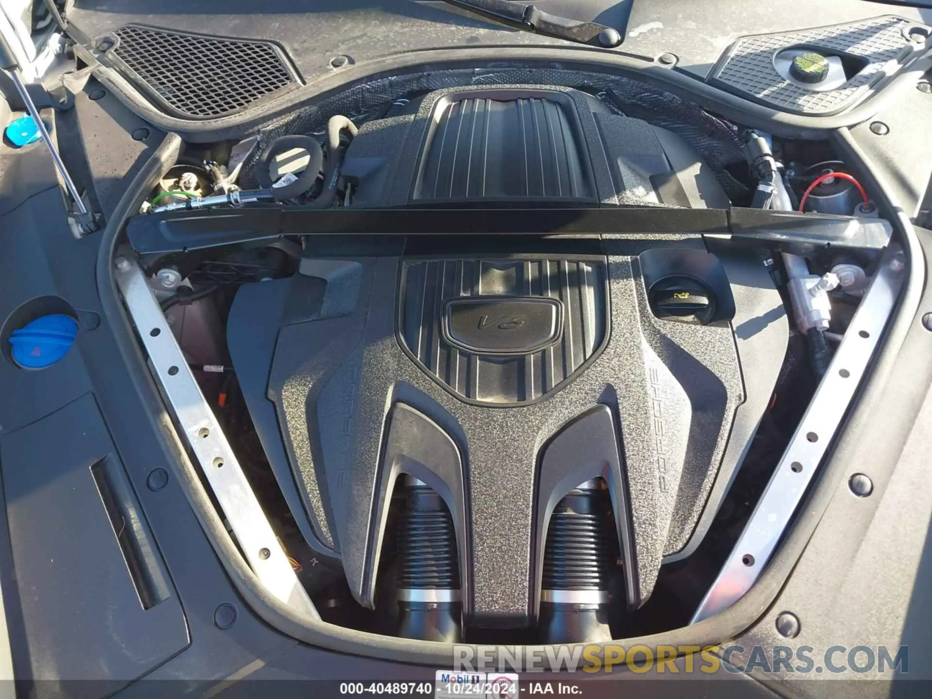10 fotografías del automóvil dañado WP0AB2A70PL130276 PORSCHE PANAMERA 2023