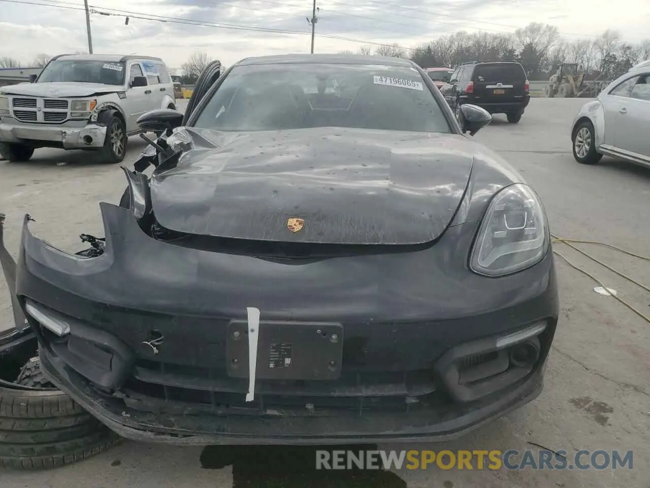 5 fotografías del automóvil dañado WP0AJ2A71PL100545 PORSCHE PANAMERA 2023