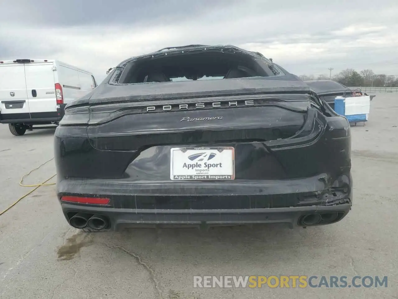 6 fotografías del automóvil dañado WP0AJ2A71PL100545 PORSCHE PANAMERA 2023