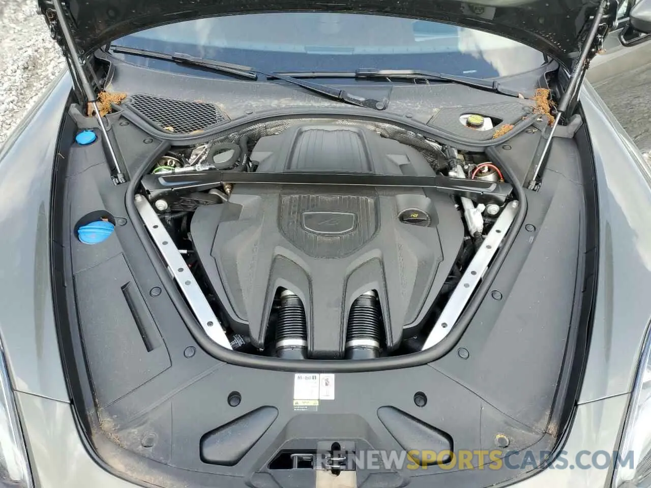 11 fotografías del automóvil dañado WP0AJ2A72PL102613 PORSCHE PANAMERA 2023