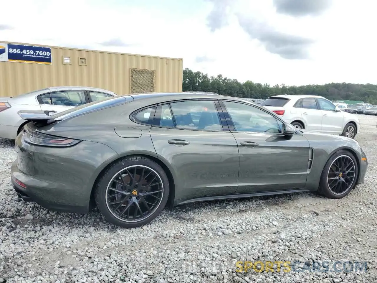 3 fotografías del automóvil dañado WP0AJ2A72PL102613 PORSCHE PANAMERA 2023