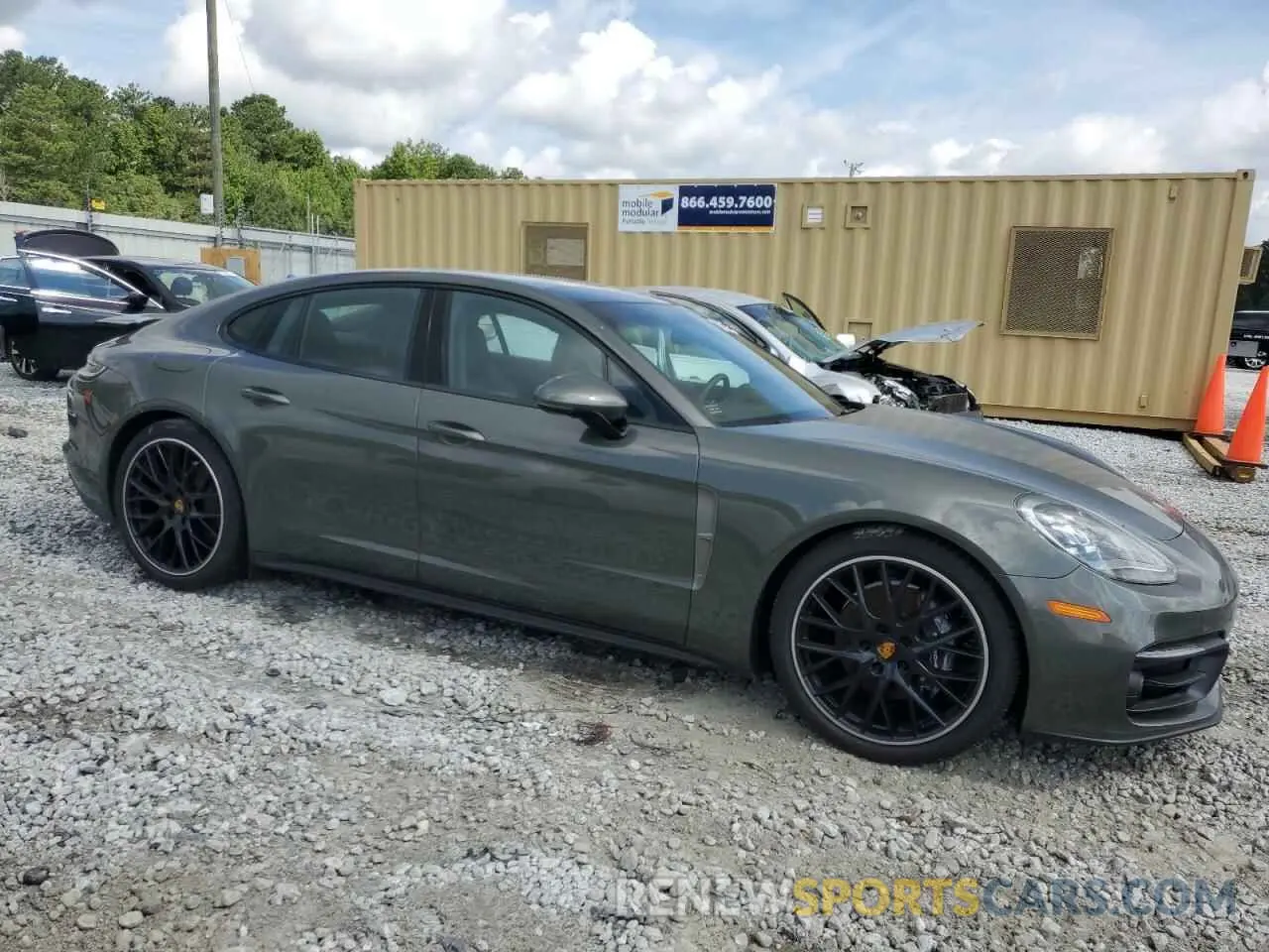 4 fotografías del automóvil dañado WP0AJ2A72PL102613 PORSCHE PANAMERA 2023