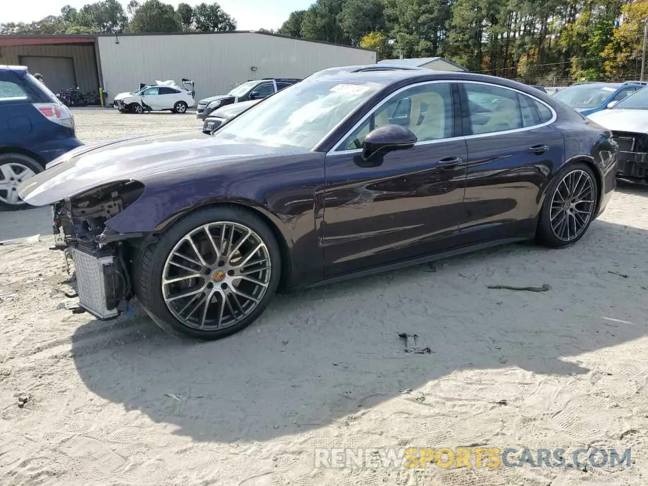 1 fotografías del automóvil dañado WP0AJ2A74PL102919 PORSCHE PANAMERA 2023