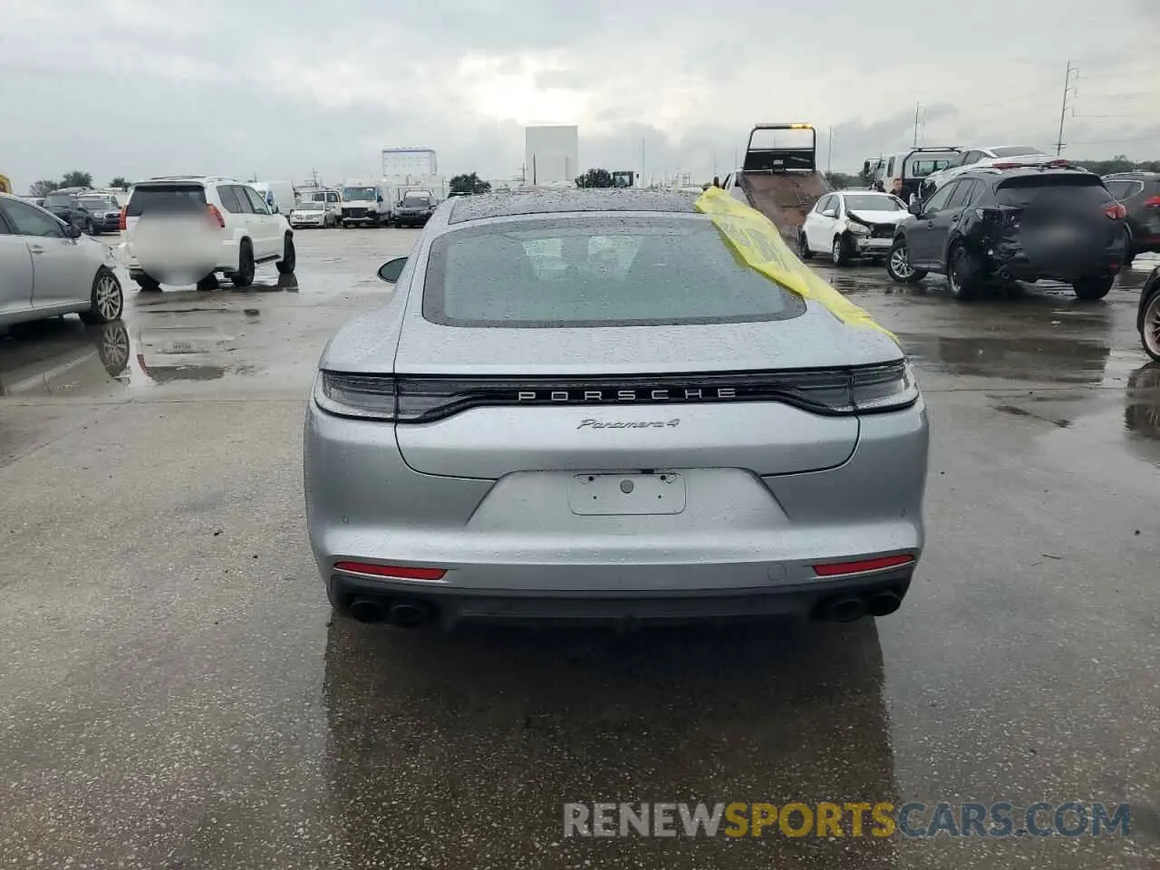6 fotografías del automóvil dañado WP0AJ2A75PL100709 PORSCHE PANAMERA 2023