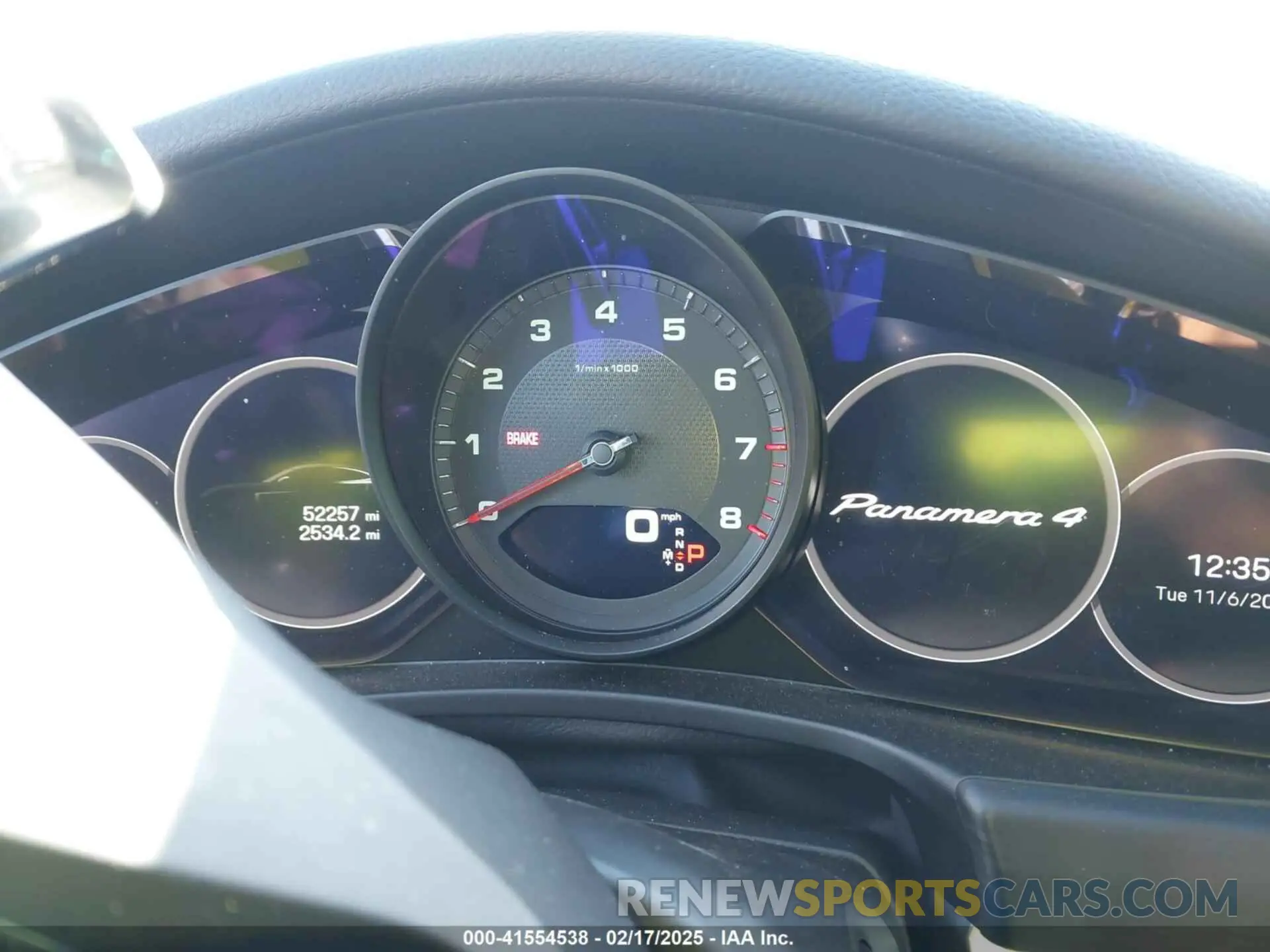 7 fotografías del automóvil dañado WP0AJ2A77PL100226 PORSCHE PANAMERA 2023