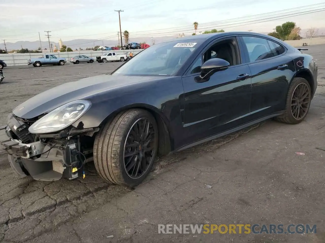 1 fotografías del automóvil dañado WP0AJ2A77PL100405 PORSCHE PANAMERA 2023