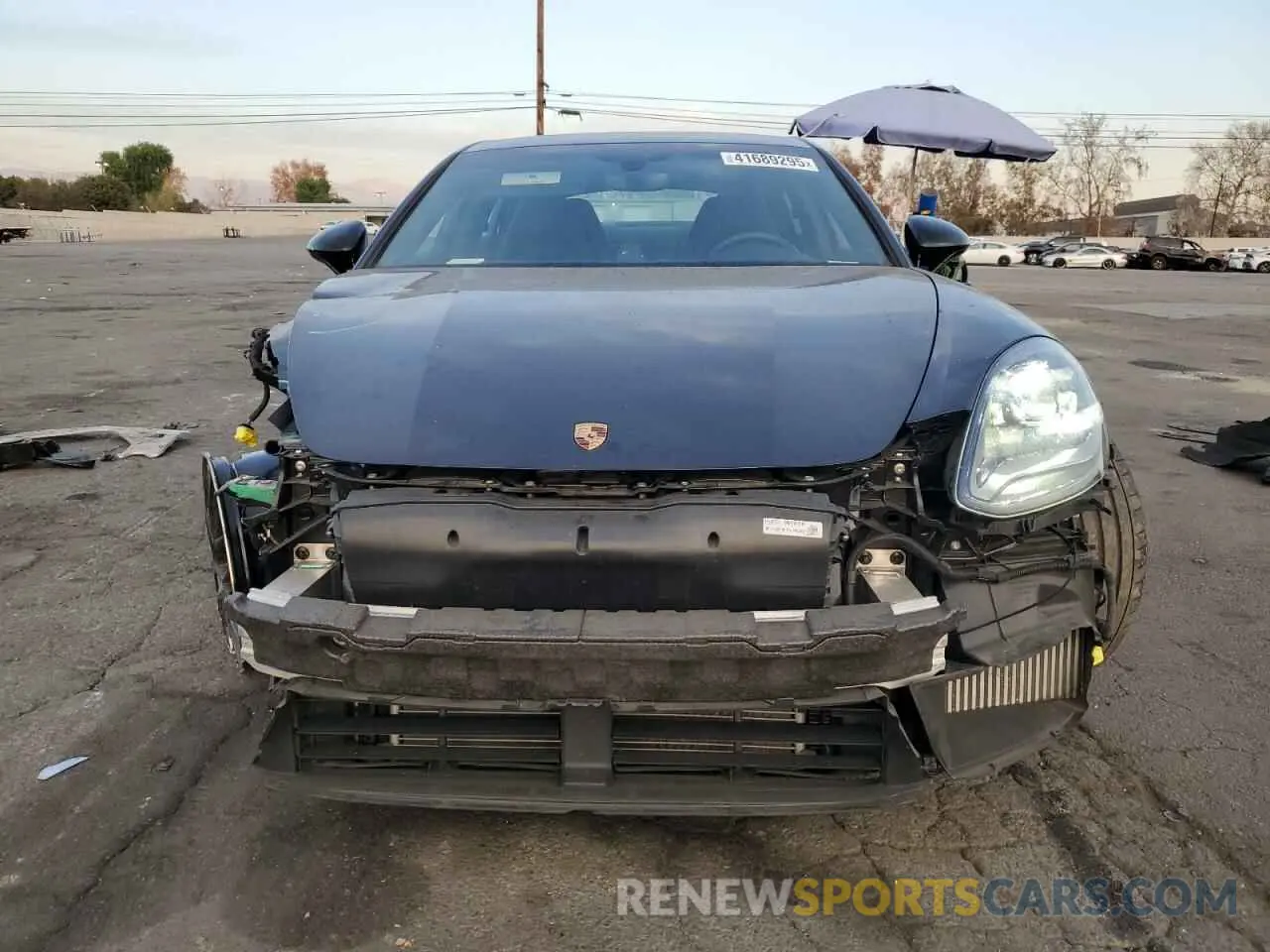 5 fotografías del automóvil dañado WP0AJ2A77PL100405 PORSCHE PANAMERA 2023