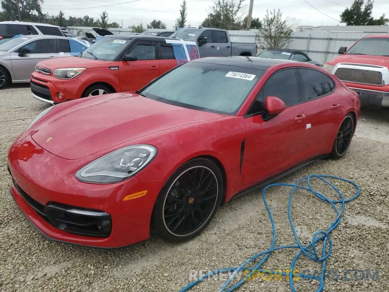1 fotografías del automóvil dañado WP0AJ2A77PL102459 PORSCHE PANAMERA 2023
