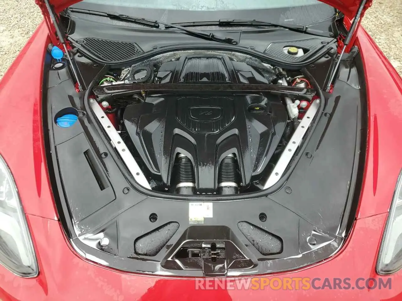 11 fotografías del automóvil dañado WP0AJ2A77PL102459 PORSCHE PANAMERA 2023