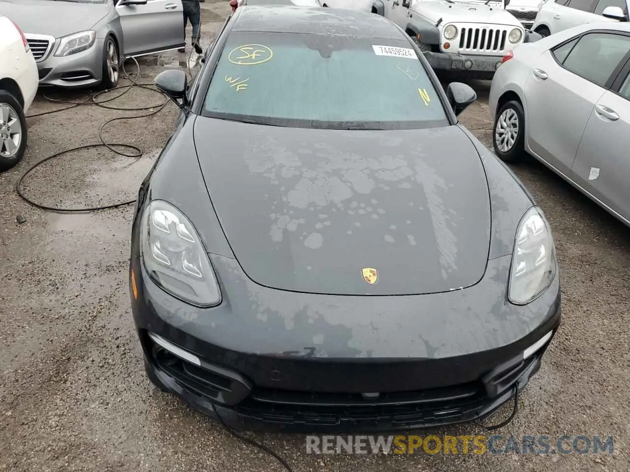 5 fotografías del automóvil dañado WP0AJ2A79PL100101 PORSCHE PANAMERA 2023