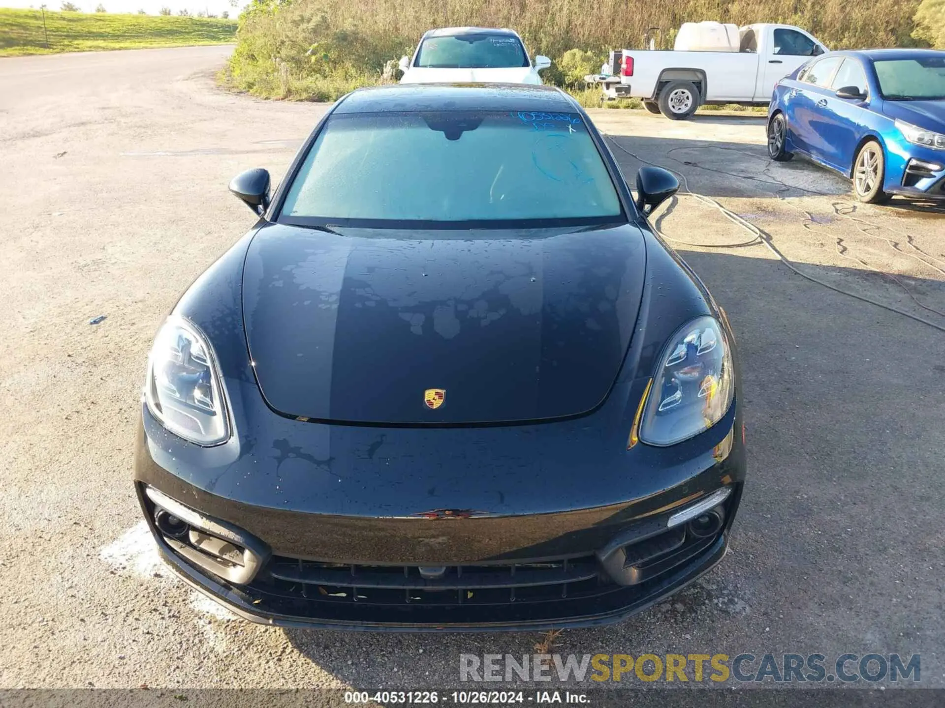 12 fotografías del automóvil dañado WP0AJ2A7XPL100107 PORSCHE PANAMERA 2023