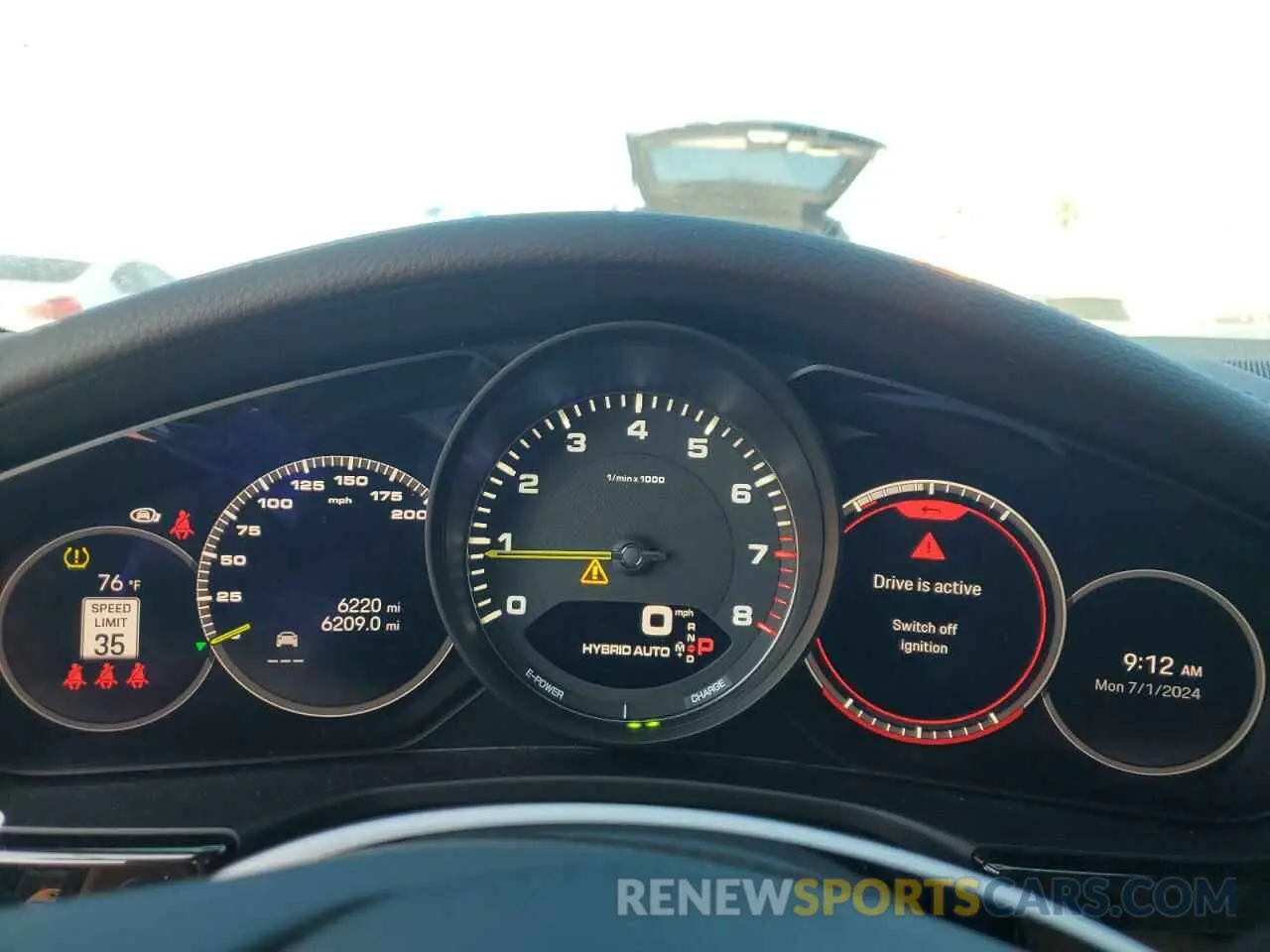 9 fotografías del automóvil dañado WP0AK2A77PL132008 PORSCHE PANAMERA 2023