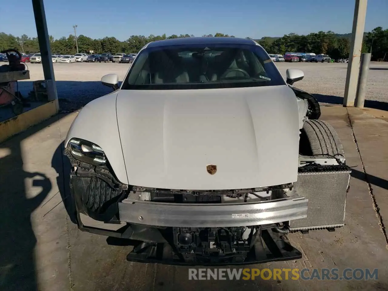 5 fotografías del automóvil dañado WP0AB2Y13MSA40920 PORSCHE TAYCAN 2021