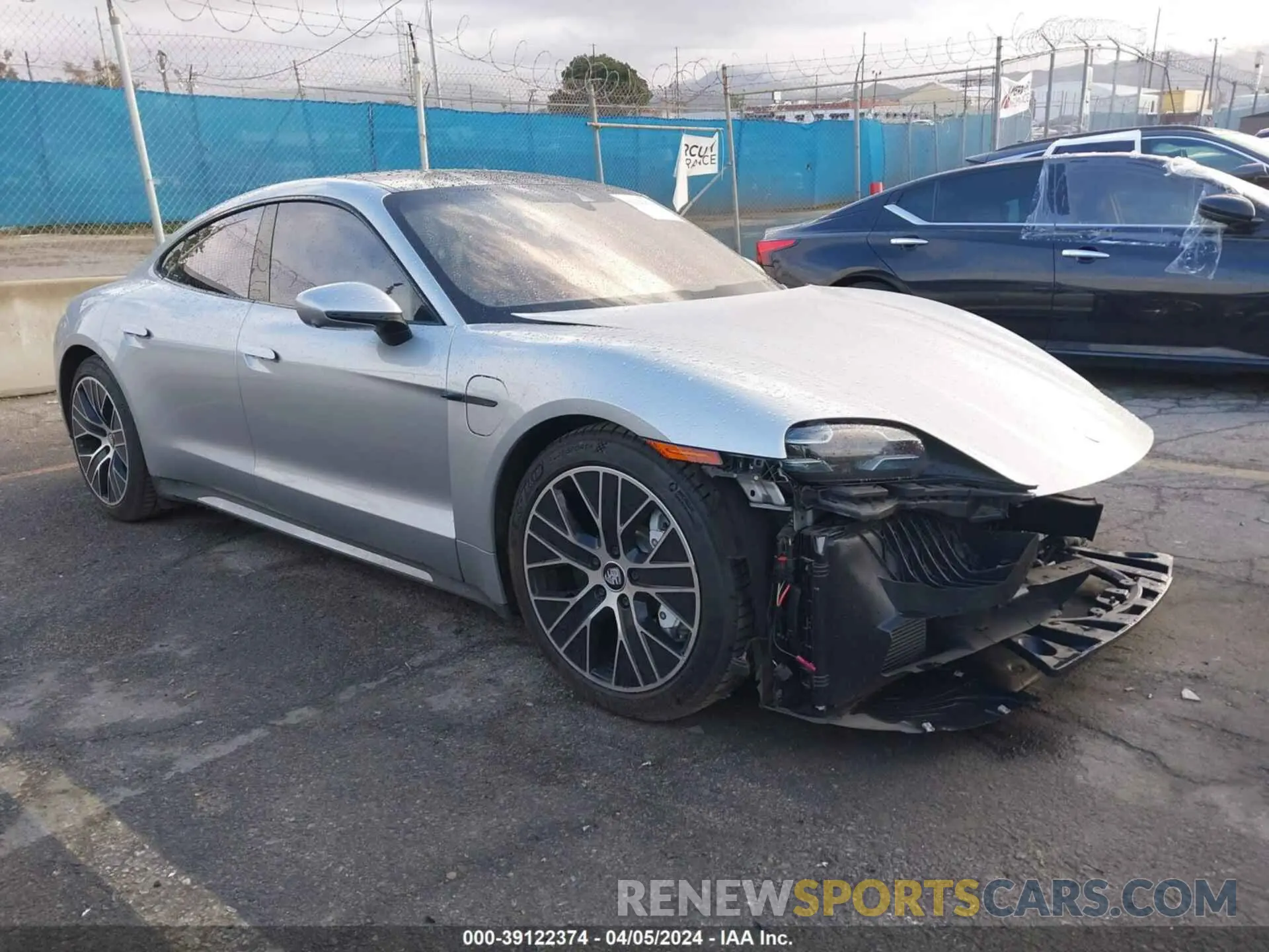 1 fotografías del automóvil dañado WP0AC2Y14MSA62602 PORSCHE TAYCAN 2021