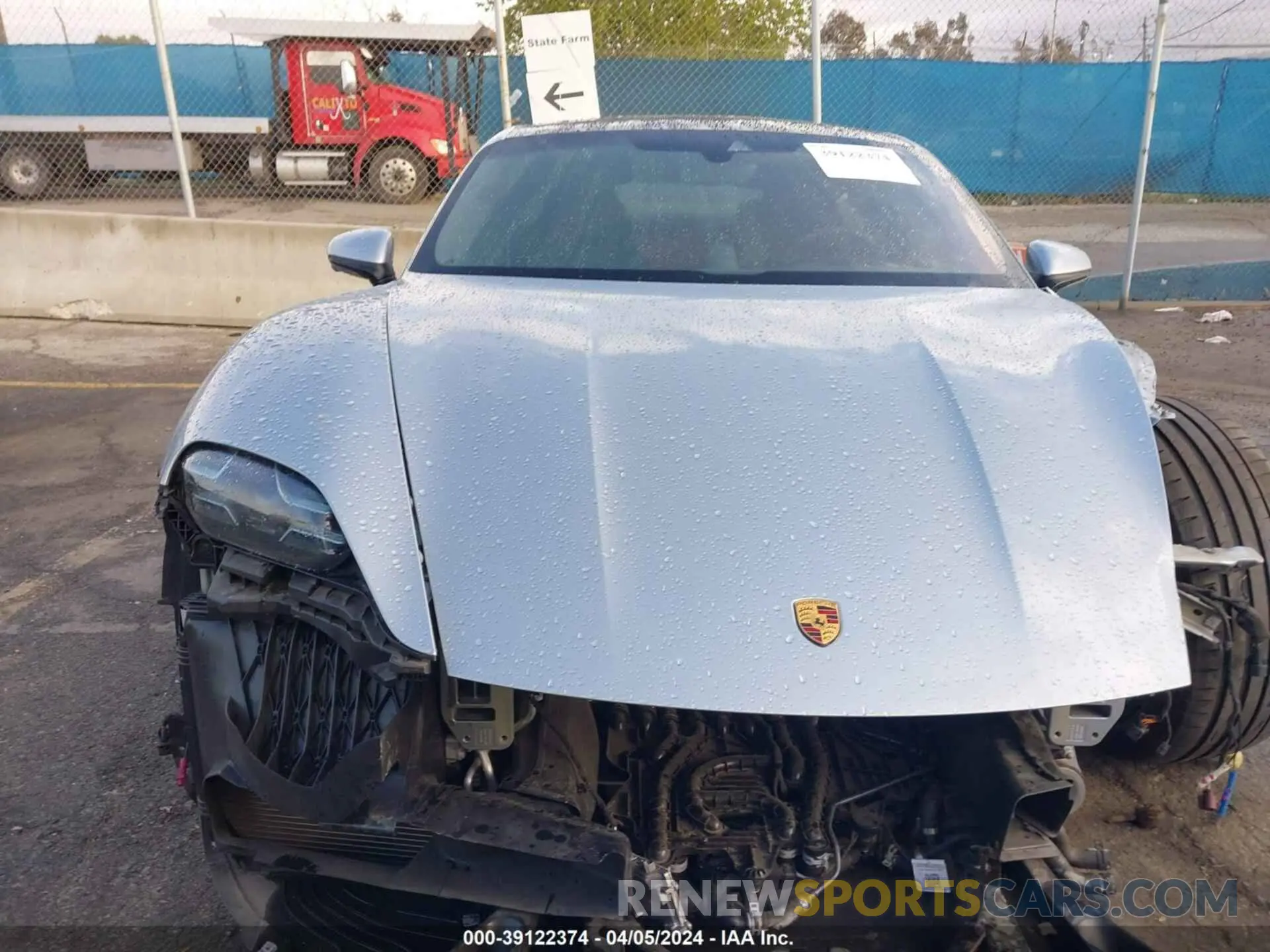 13 fotografías del automóvil dañado WP0AC2Y14MSA62602 PORSCHE TAYCAN 2021