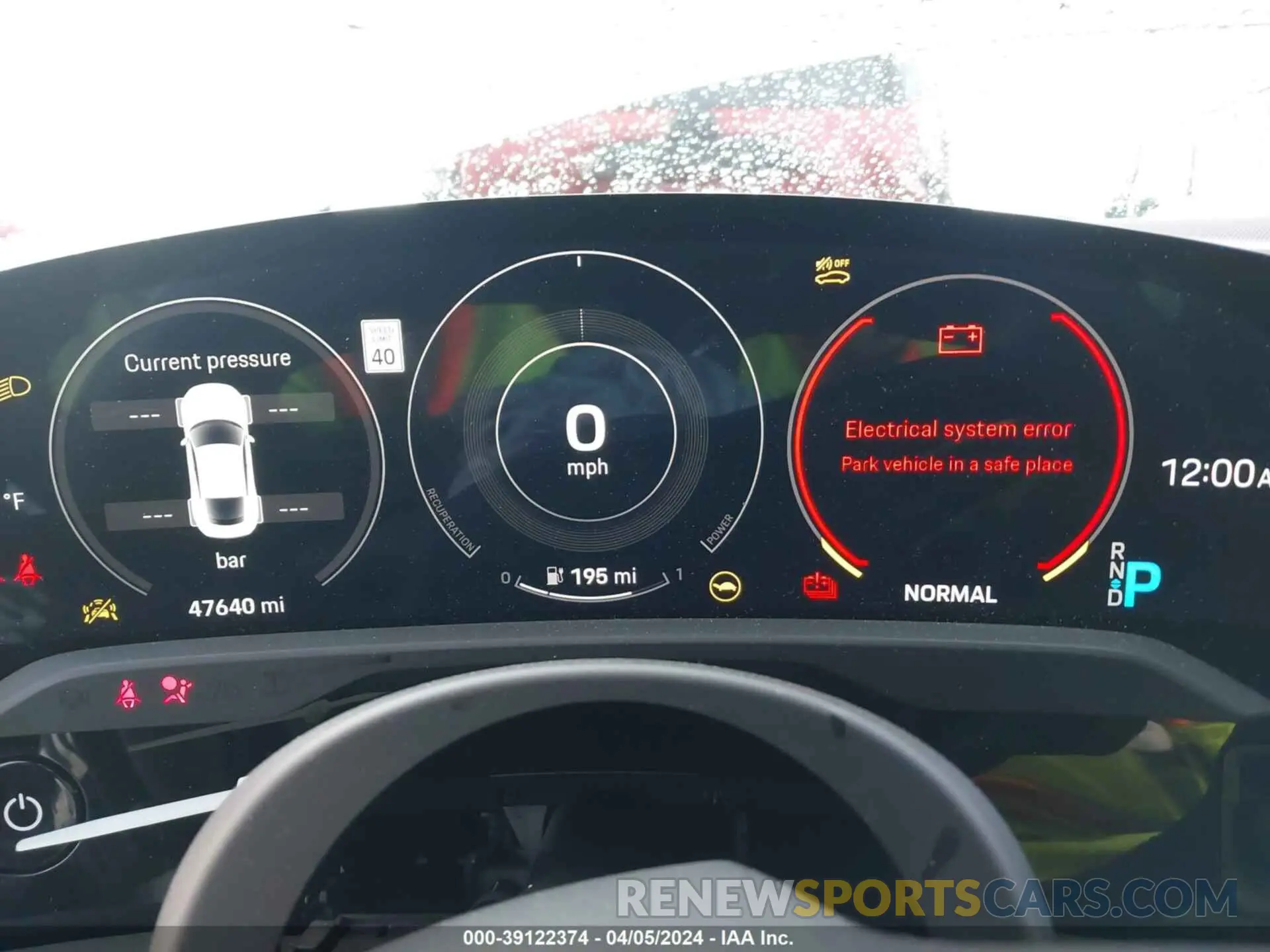 7 fotografías del automóvil dañado WP0AC2Y14MSA62602 PORSCHE TAYCAN 2021