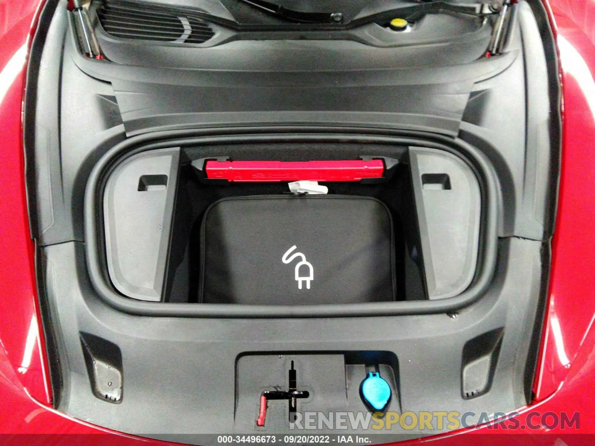 10 fotografías del automóvil dañado WP0AA2Y13NSA12927 PORSCHE TAYCAN 2022