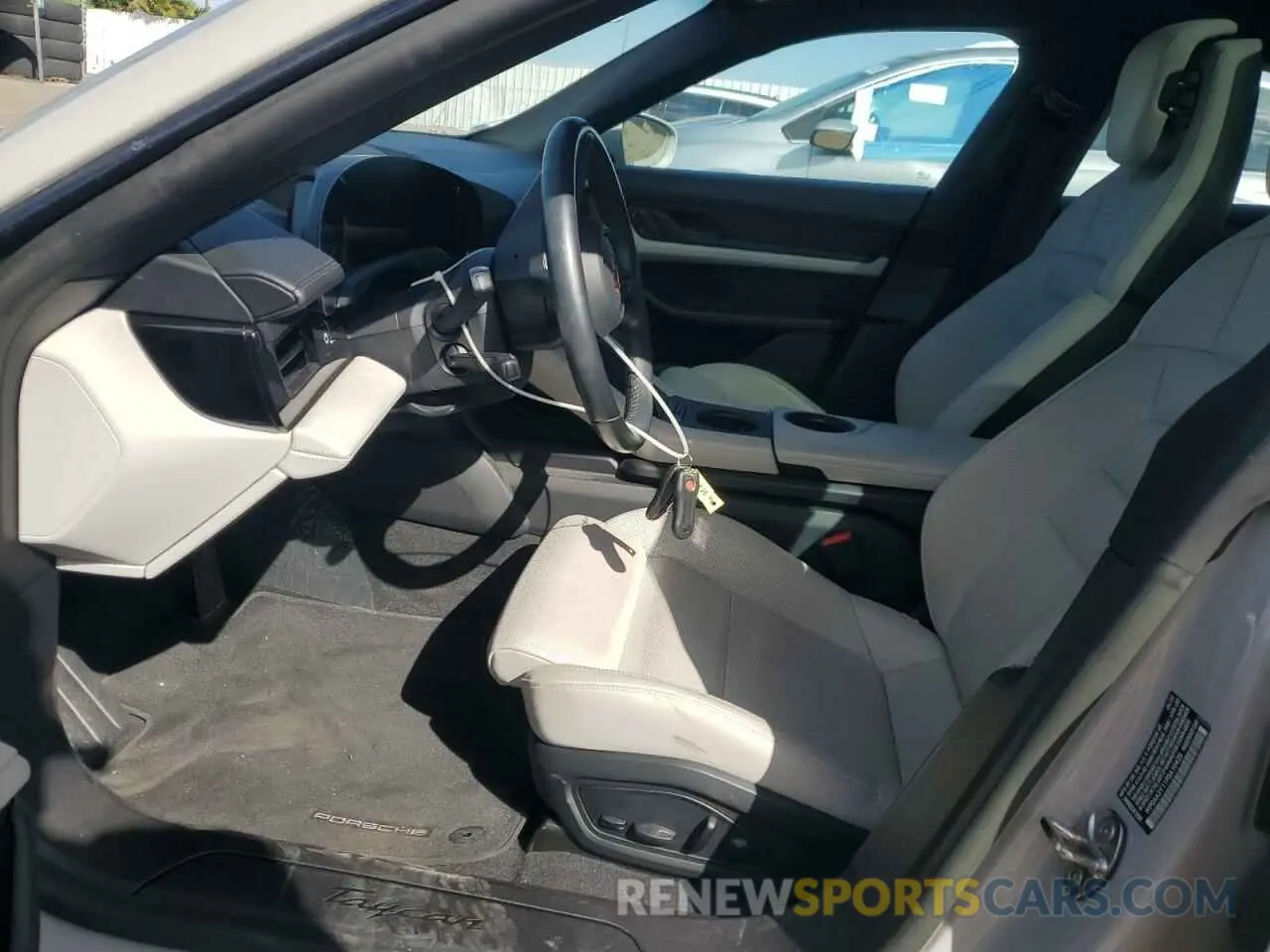 7 fotografías del automóvil dañado WP0AA2Y11PSA10435 PORSCHE TAYCAN 2023