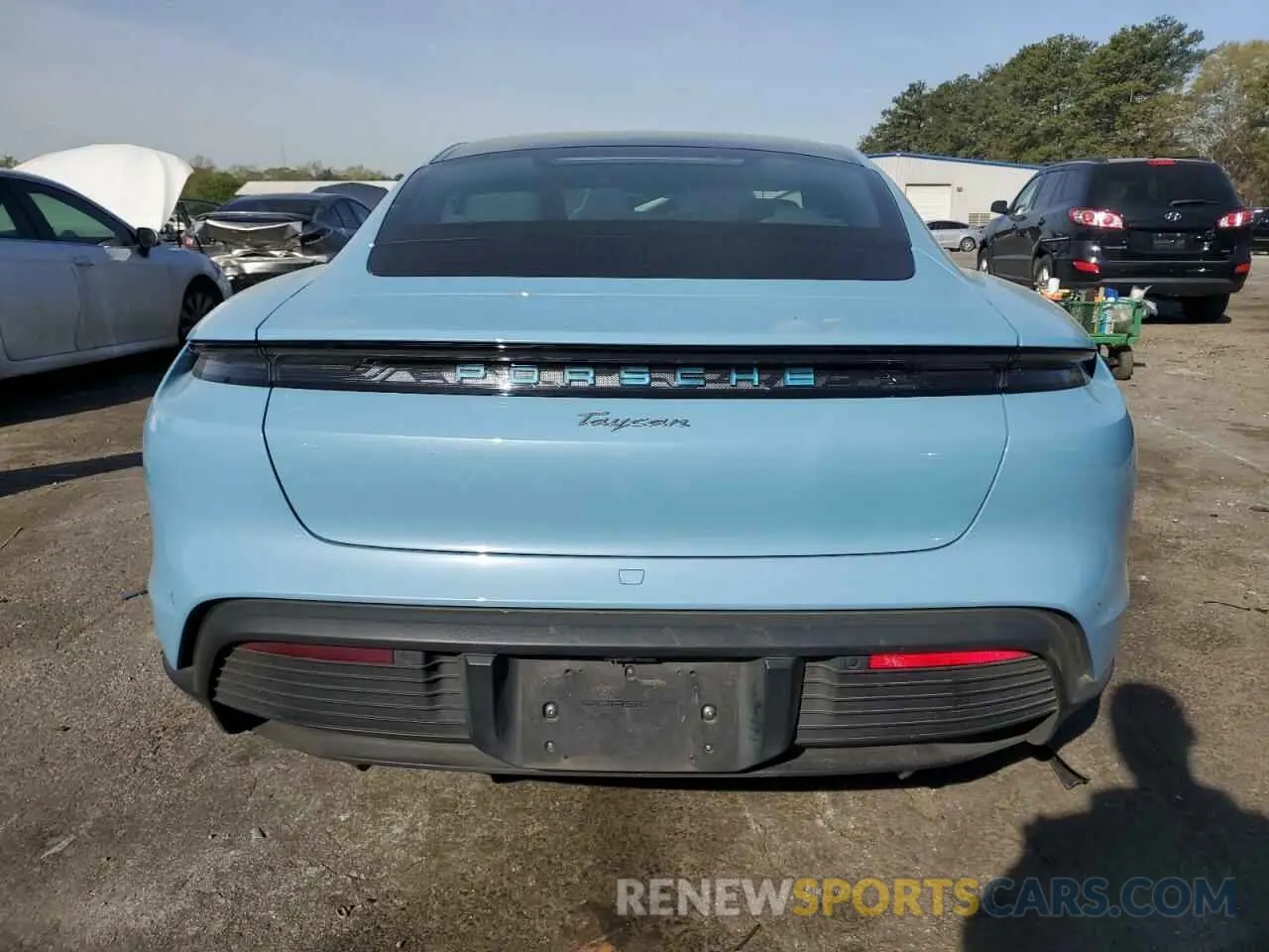 6 fotografías del automóvil dañado WP0AA2Y11PSA11164 PORSCHE TAYCAN 2023