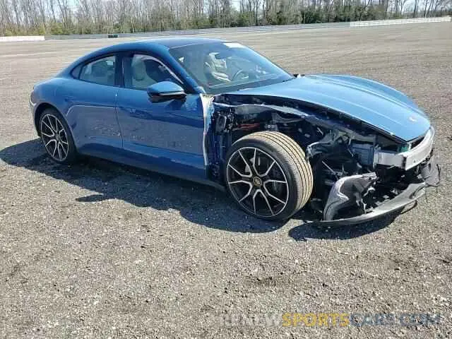 11 fotografías del automóvil dañado WP0AA2Y13PSA17290 PORSCHE TAYCAN 2023