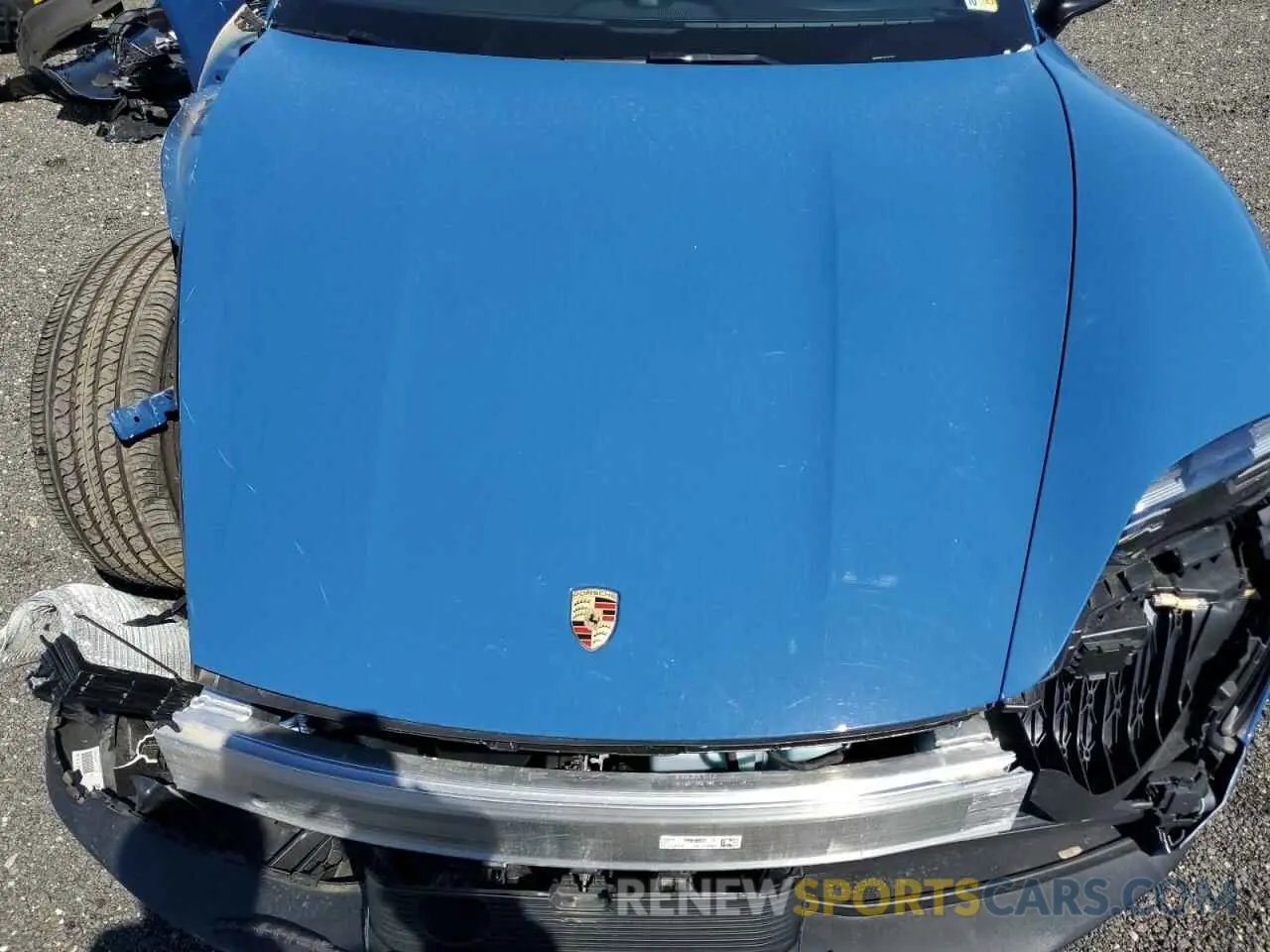12 fotografías del automóvil dañado WP0AA2Y13PSA17290 PORSCHE TAYCAN 2023
