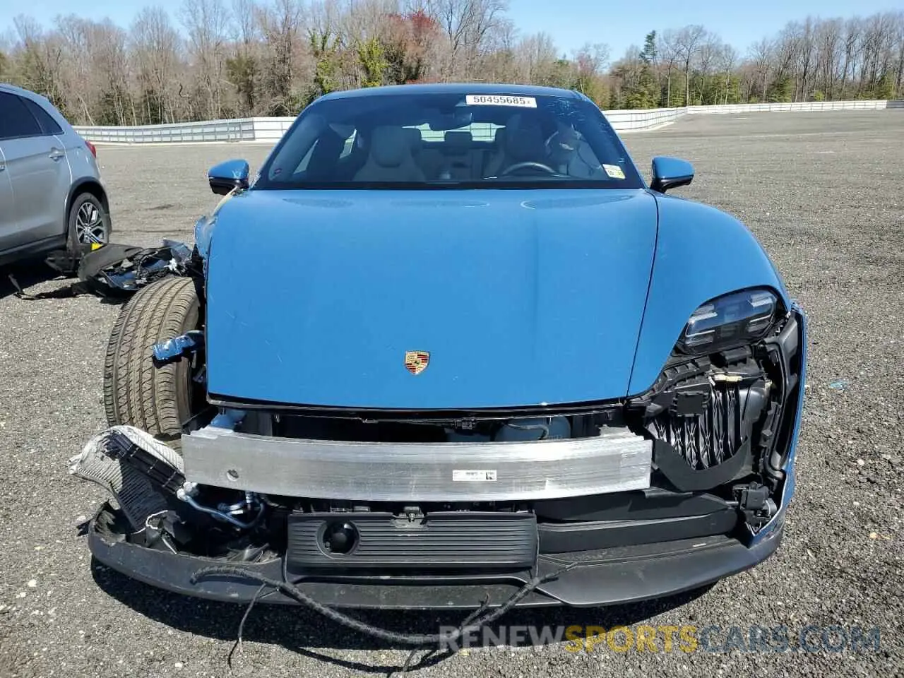 5 fotografías del automóvil dañado WP0AA2Y13PSA17290 PORSCHE TAYCAN 2023