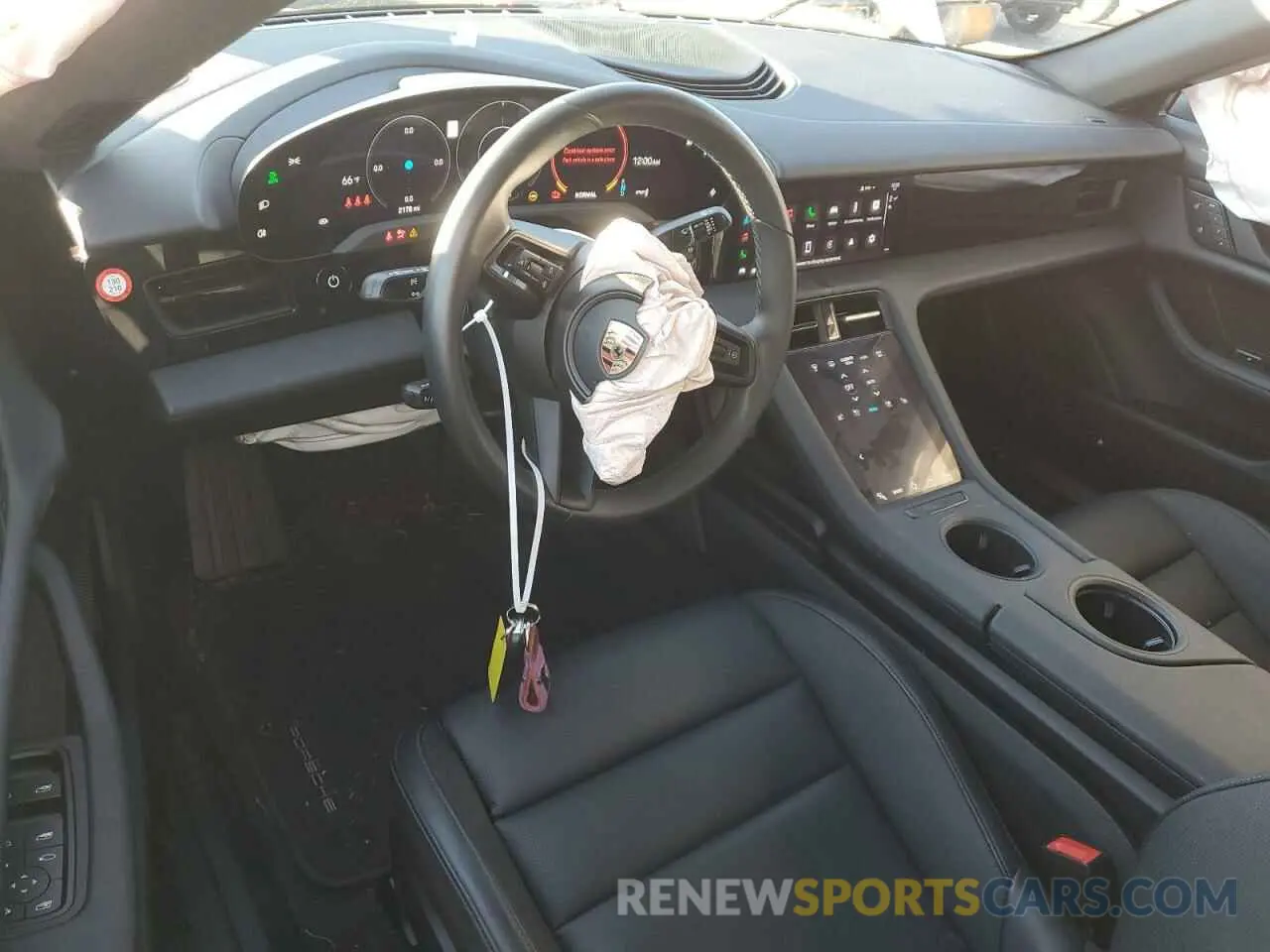 8 fotografías del automóvil dañado WP0AA2Y1XPSA14449 PORSCHE TAYCAN 2023