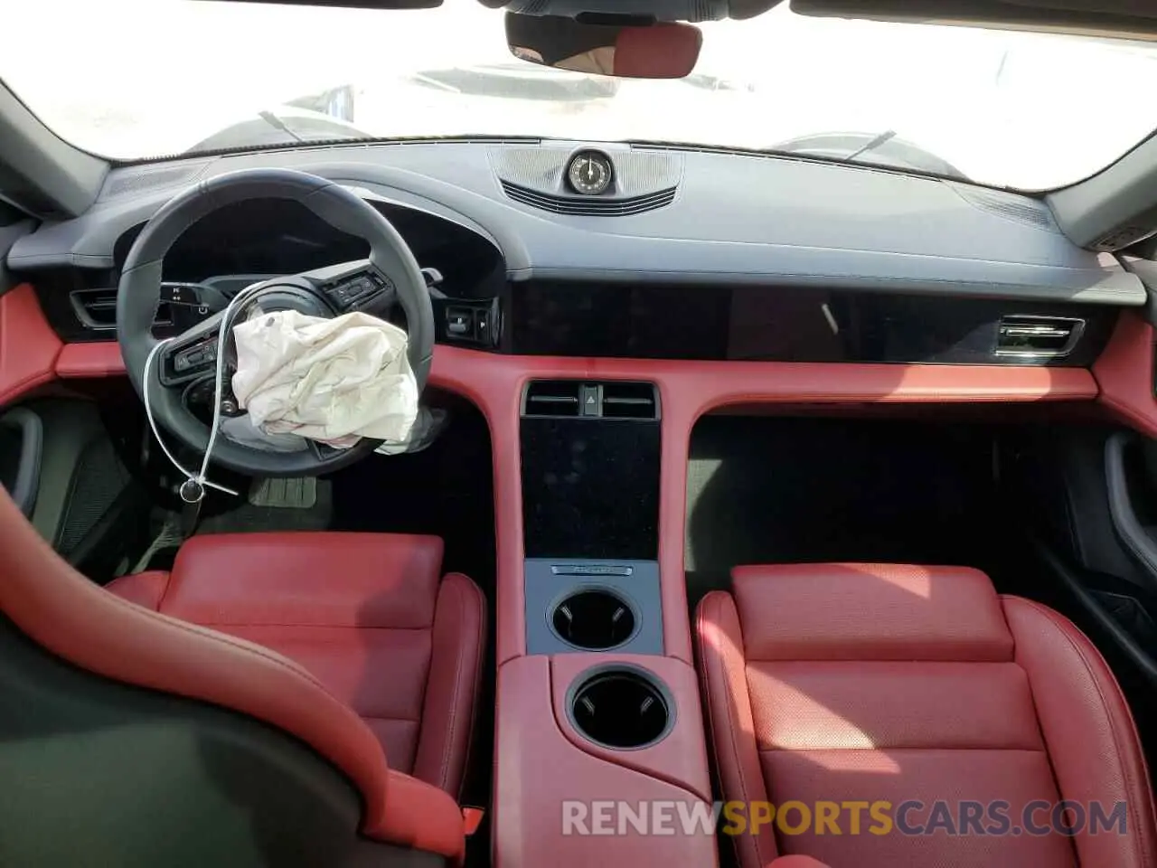 8 fotografías del automóvil dañado WP0AB2Y16PSA35585 PORSCHE TAYCAN 2023