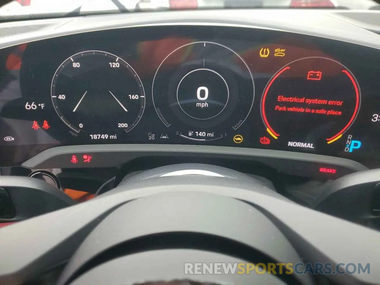 9 fotografías del automóvil dañado WP0AB2Y16PSA35585 PORSCHE TAYCAN 2023