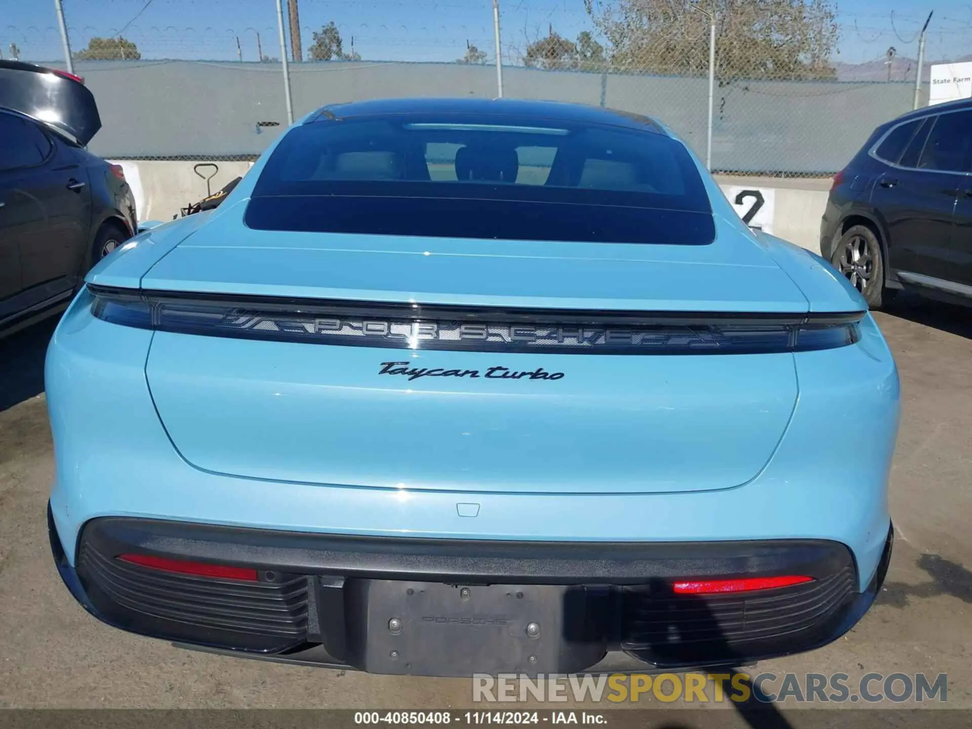 17 fotografías del automóvil dañado WP0AC2Y12PSA52218 PORSCHE TAYCAN 2023