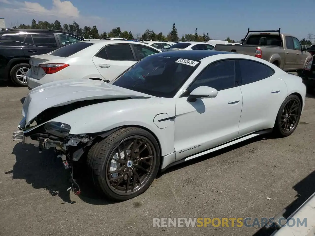 1 fotografías del automóvil dañado WP0AC2Y17PSA52022 PORSCHE TAYCAN 2023