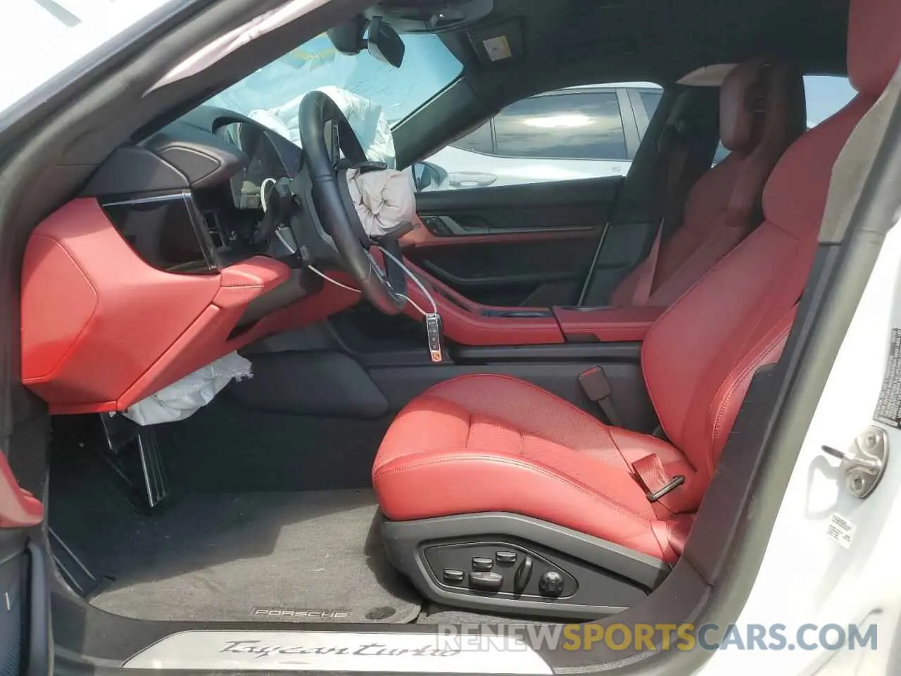 7 fotografías del automóvil dañado WP0AC2Y17PSA52022 PORSCHE TAYCAN 2023