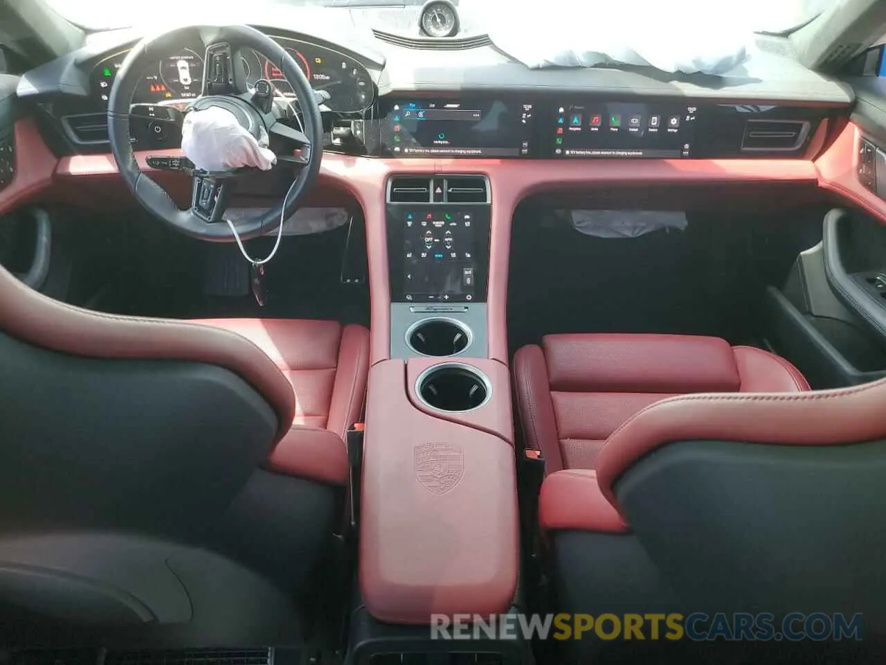 8 fotografías del automóvil dañado WP0AC2Y17PSA52022 PORSCHE TAYCAN 2023
