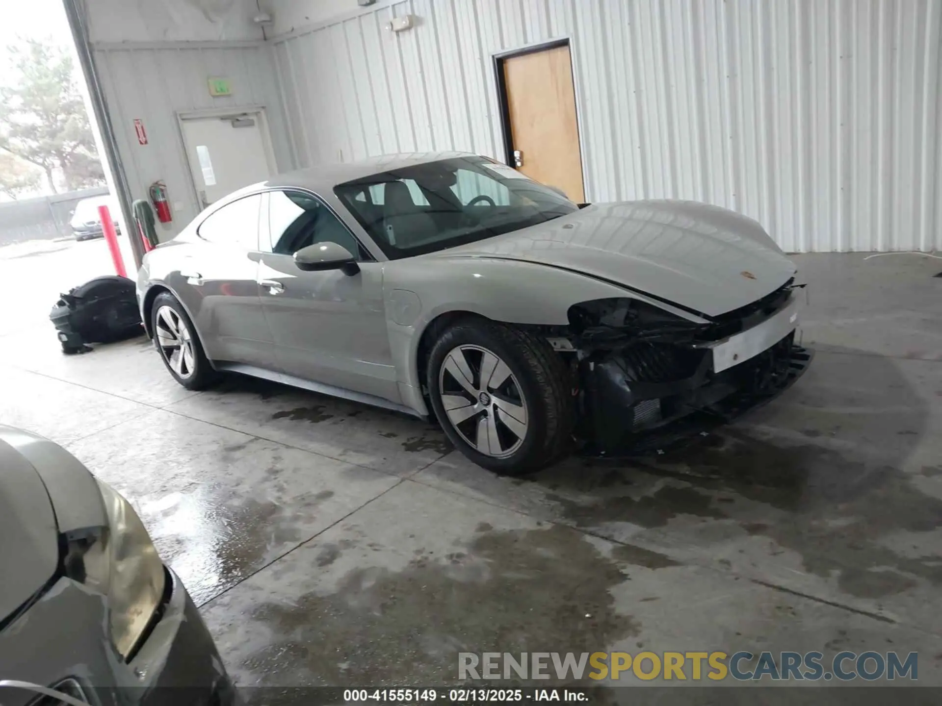 1 fotografías del automóvil dañado WP0AA2Y14RSA12859 PORSCHE TAYCAN 2024