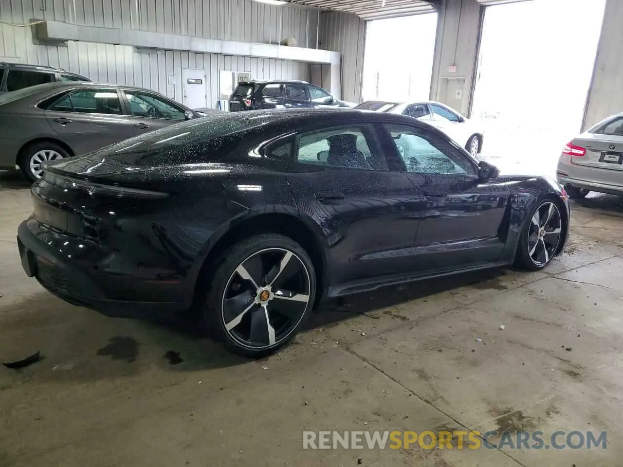 3 fotografías del automóvil dañado WP0AB2Y19RSA36121 PORSCHE TAYCAN 2024