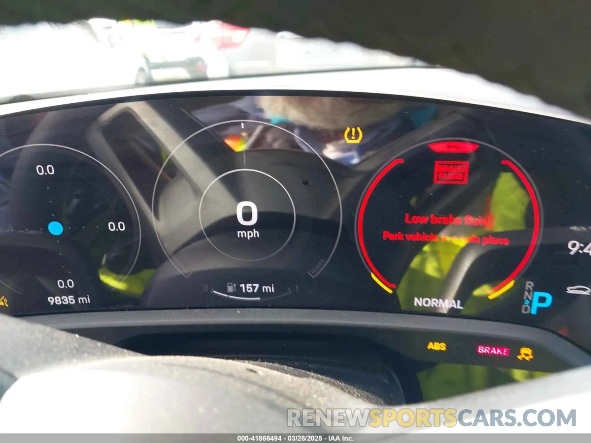 7 fotografías del automóvil dañado WP0AC2Y19RSA52252 PORSCHE TAYCAN 2024