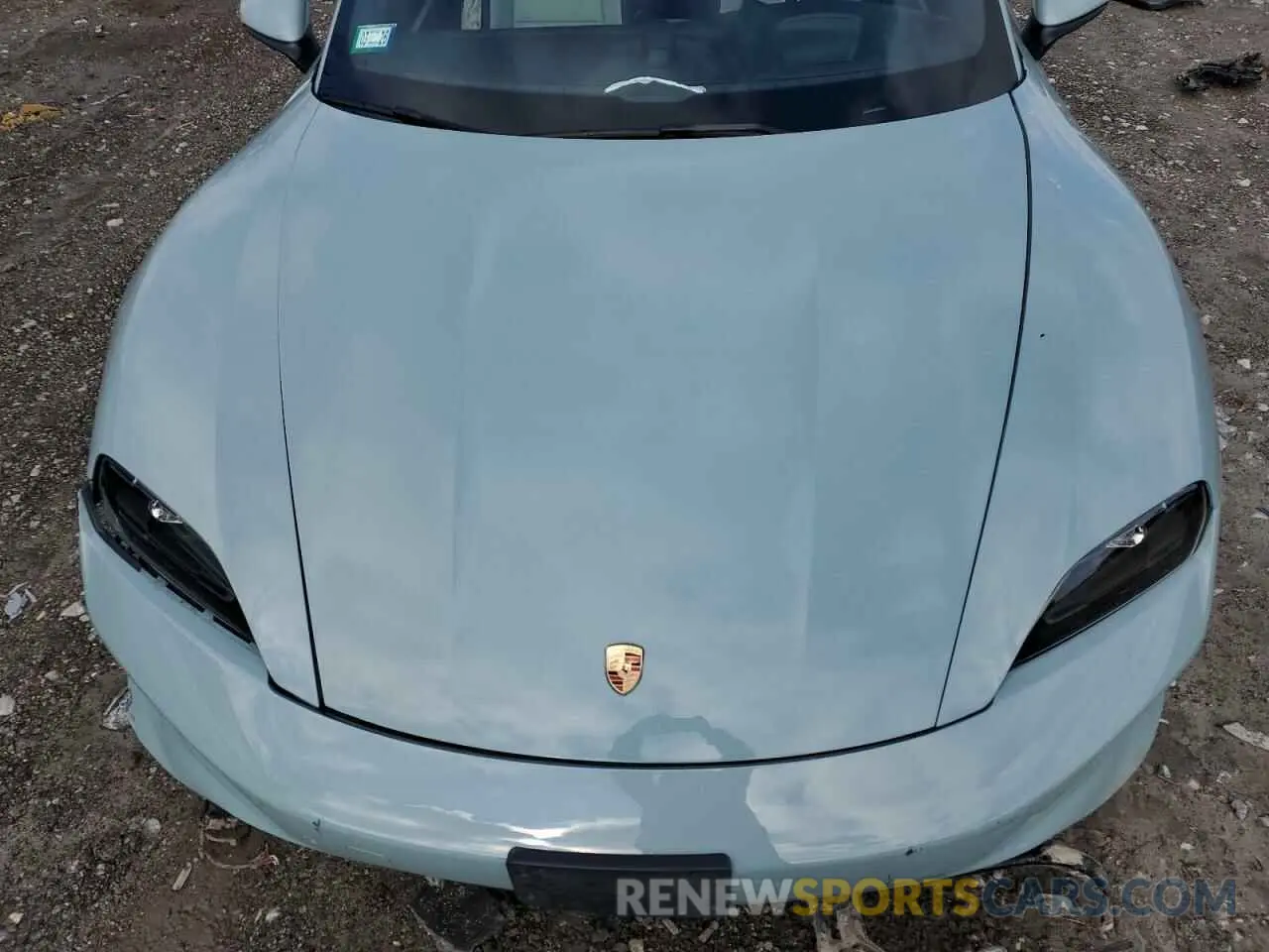 11 fotografías del automóvil dañado WP0AA2Y11SSA08693 PORSCHE TAYCAN 2025