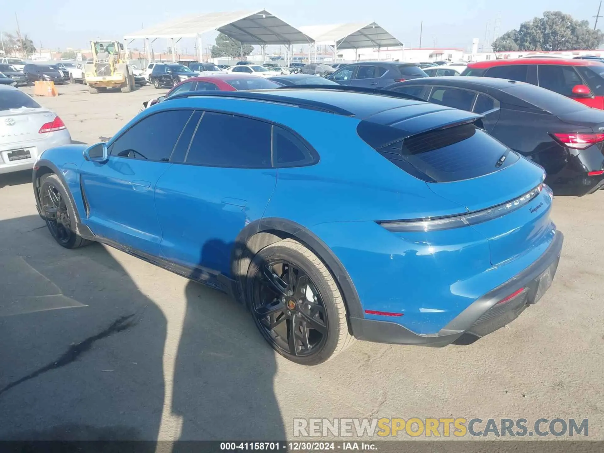 3 fotografías del automóvil dañado WP0BA2Y15RSA60181 PORSCHE TAYCAN CROSS TURISMO 2024
