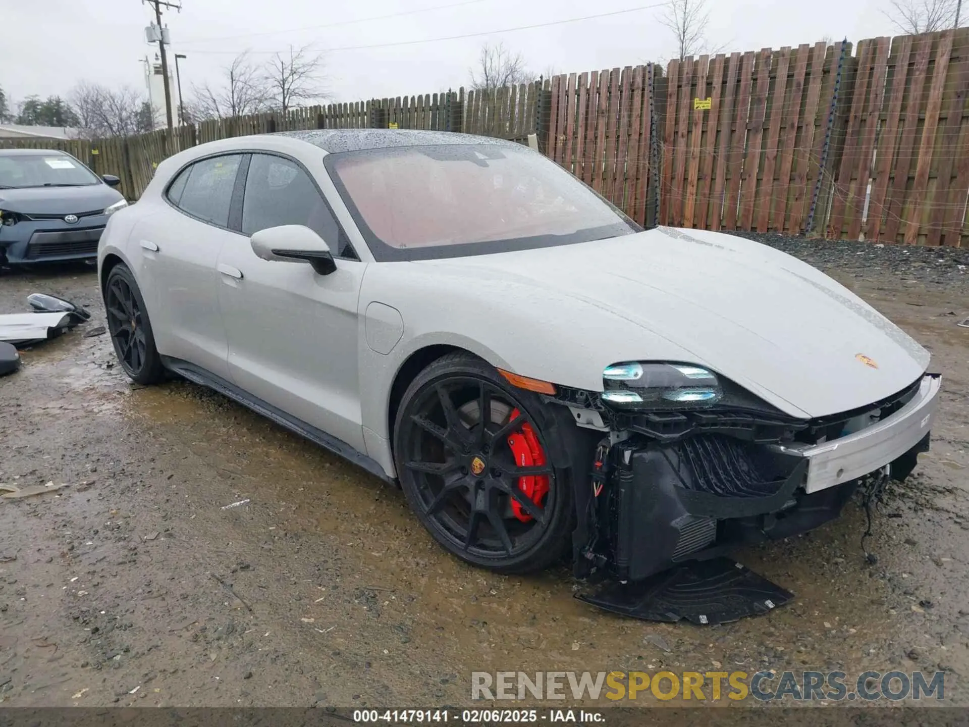 1 fotografías del automóvil dañado WP0CD2Y15PSA90287 PORSCHE TAYCAN SPORT TURISMO 2023
