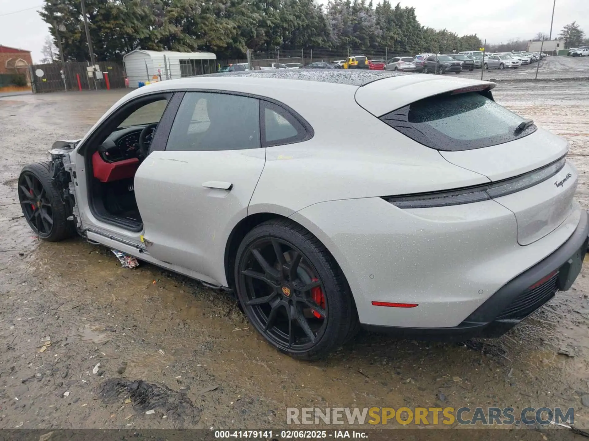 3 fotografías del automóvil dañado WP0CD2Y15PSA90287 PORSCHE TAYCAN SPORT TURISMO 2023