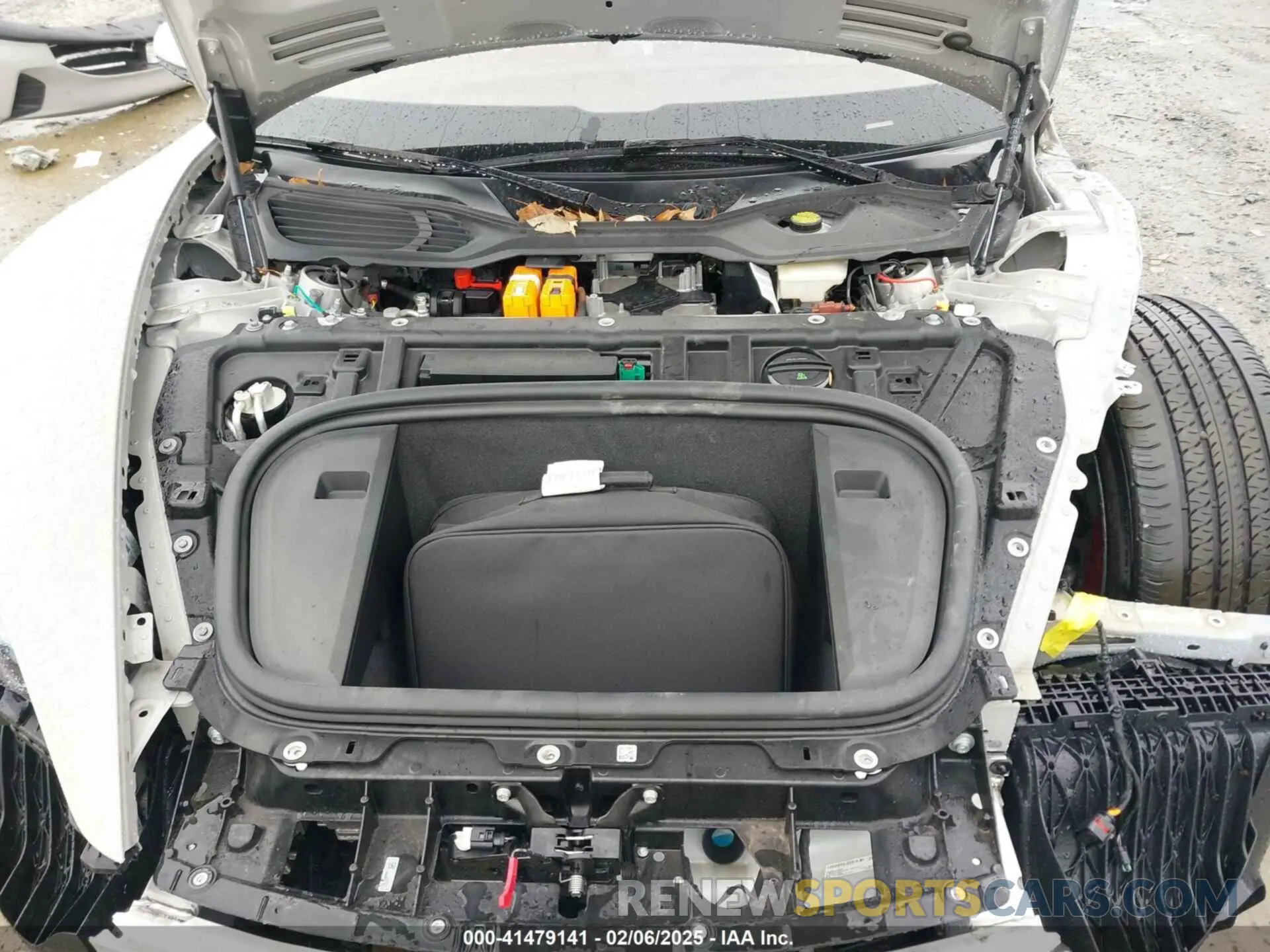 9 fotografías del automóvil dañado WP0CD2Y15PSA90287 PORSCHE TAYCAN SPORT TURISMO 2023