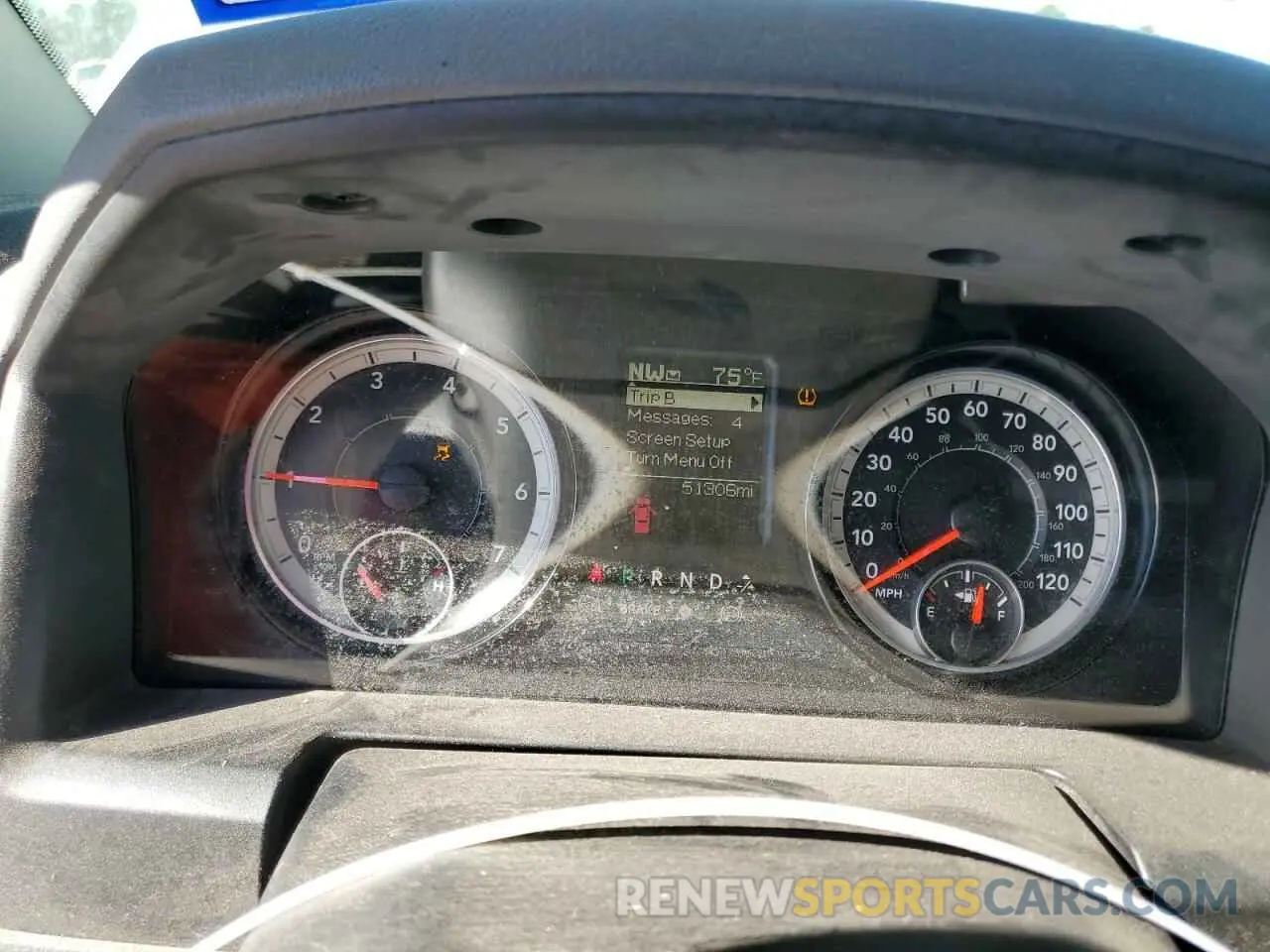 9 fotografías del automóvil dañado 1C6RR6FG3KS627939 RAM 1500 2019
