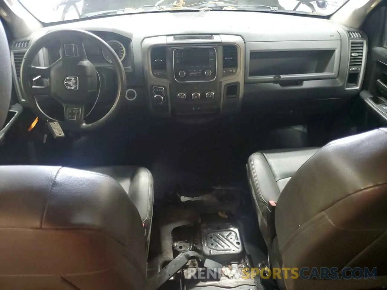 8 fotografías del automóvil dañado 1C6RR6FG3KS628380 RAM 1500 2019