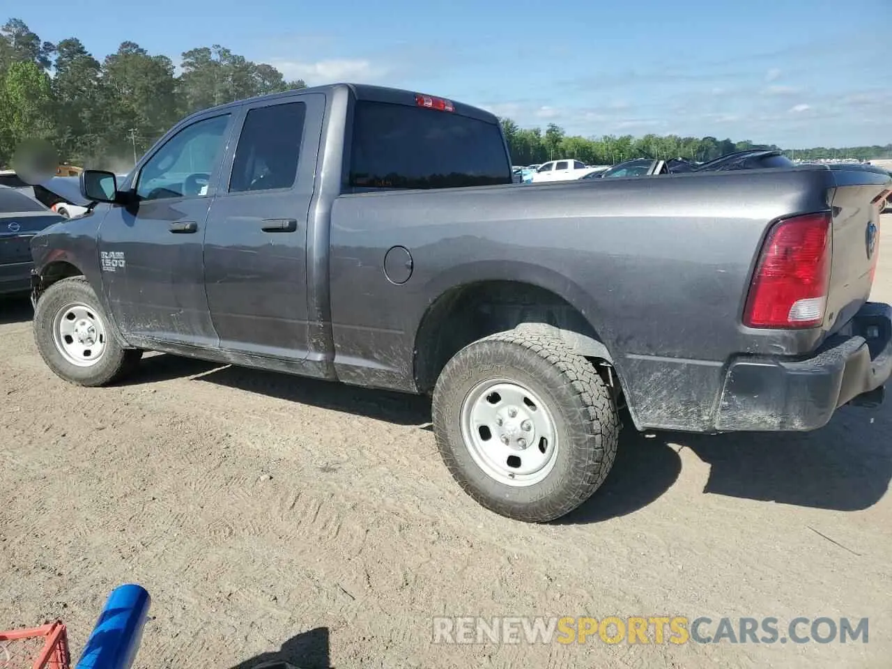2 fotografías del automóvil dañado 1C6RR6FG3KS642814 RAM 1500 2019